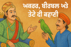 Akbar Birbal Story | ਅਕਬਰ, ਬੀਰਬਲ ਅਤੇ ਤੋਤੇ ਦੀ ਕਹਾਣੀ
